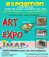 Exposition en Association - IMAP (Institut méditerranéen des Arts Plastiques) , Alain-Filippi-Peintures